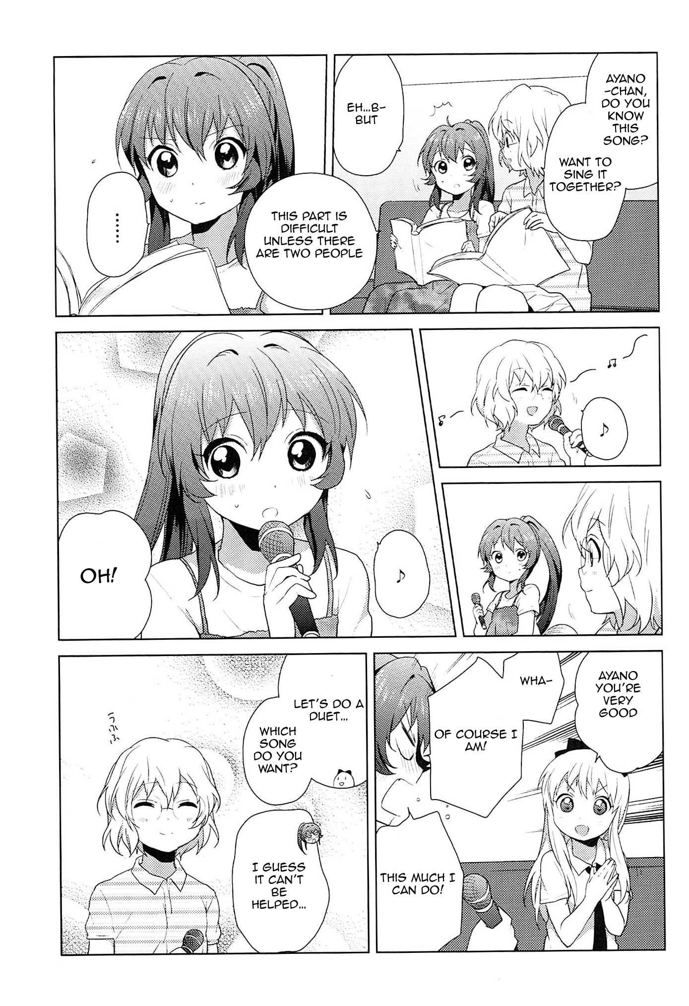 Yuru Yuri Chapter 52.13 page 9 - Chapter 52.13: Intermission 4 - Let's Sing!? Mirakurun♪