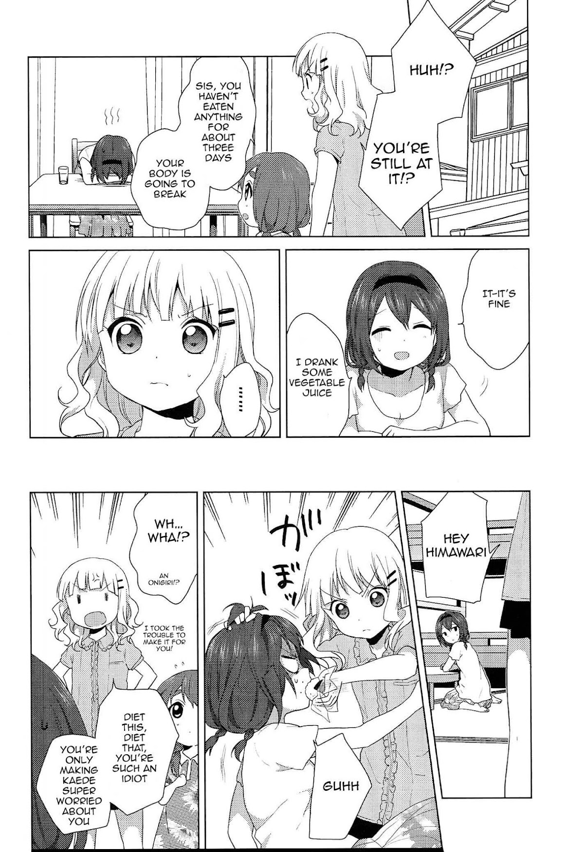 Yuru Yuri Chapter 52.14 page 10 - Chapter 52.14: Intermission 5 - Diet!