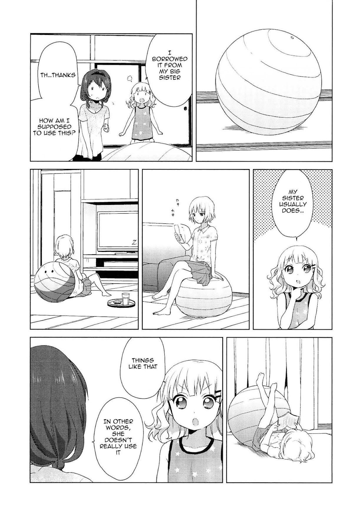 Yuru Yuri Chapter 52.14 page 5 - Chapter 52.14: Intermission 5 - Diet!