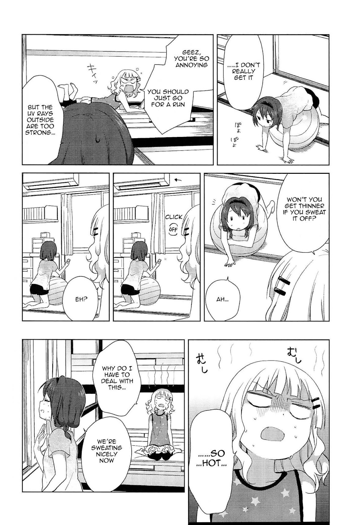 Yuru Yuri Chapter 52.14 page 6 - Chapter 52.14: Intermission 5 - Diet!