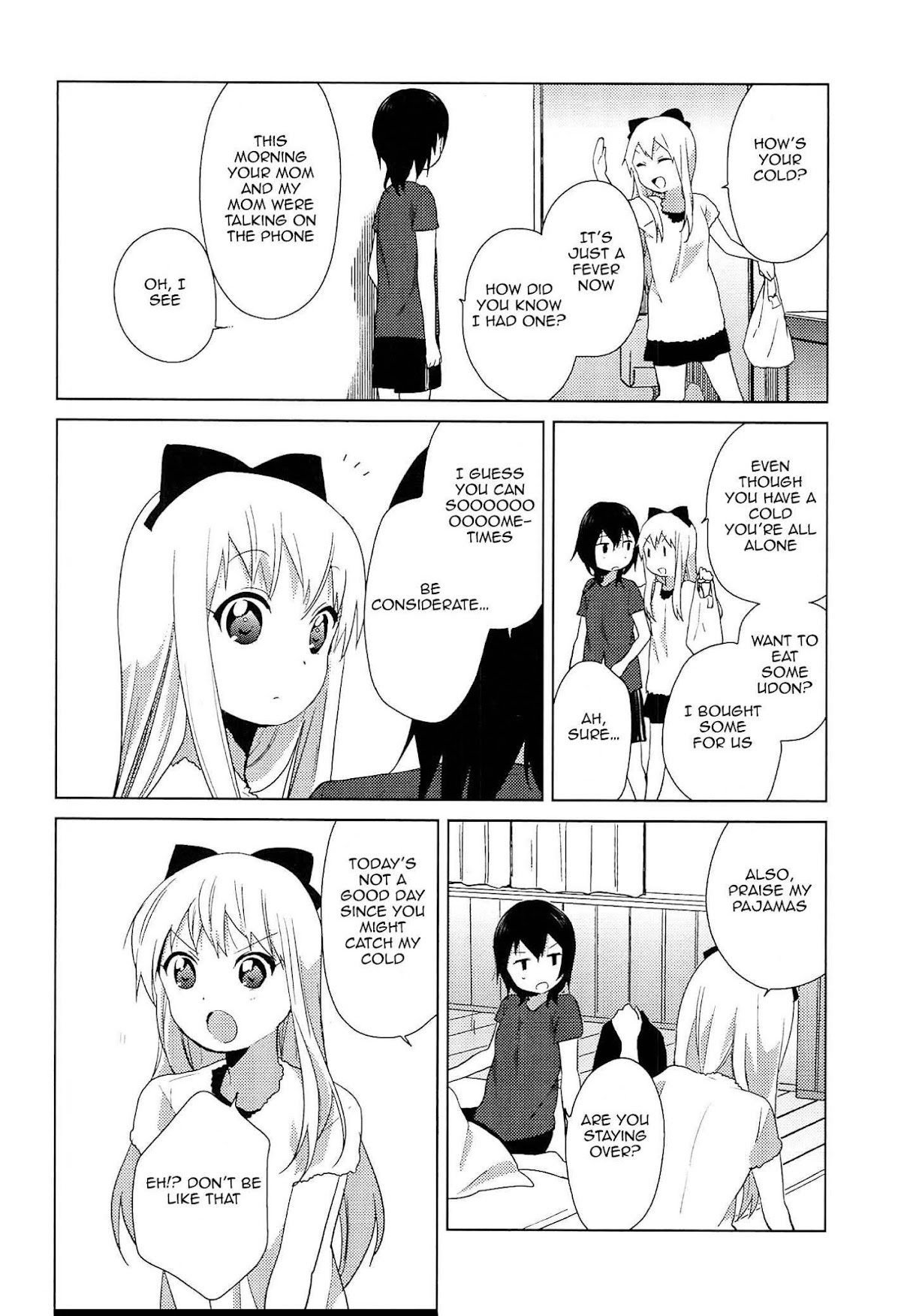 Yuru Yuri Chapter 52.16 page 8 - Chapter 52.16: Intermission 7 - Caught a Summer Cold