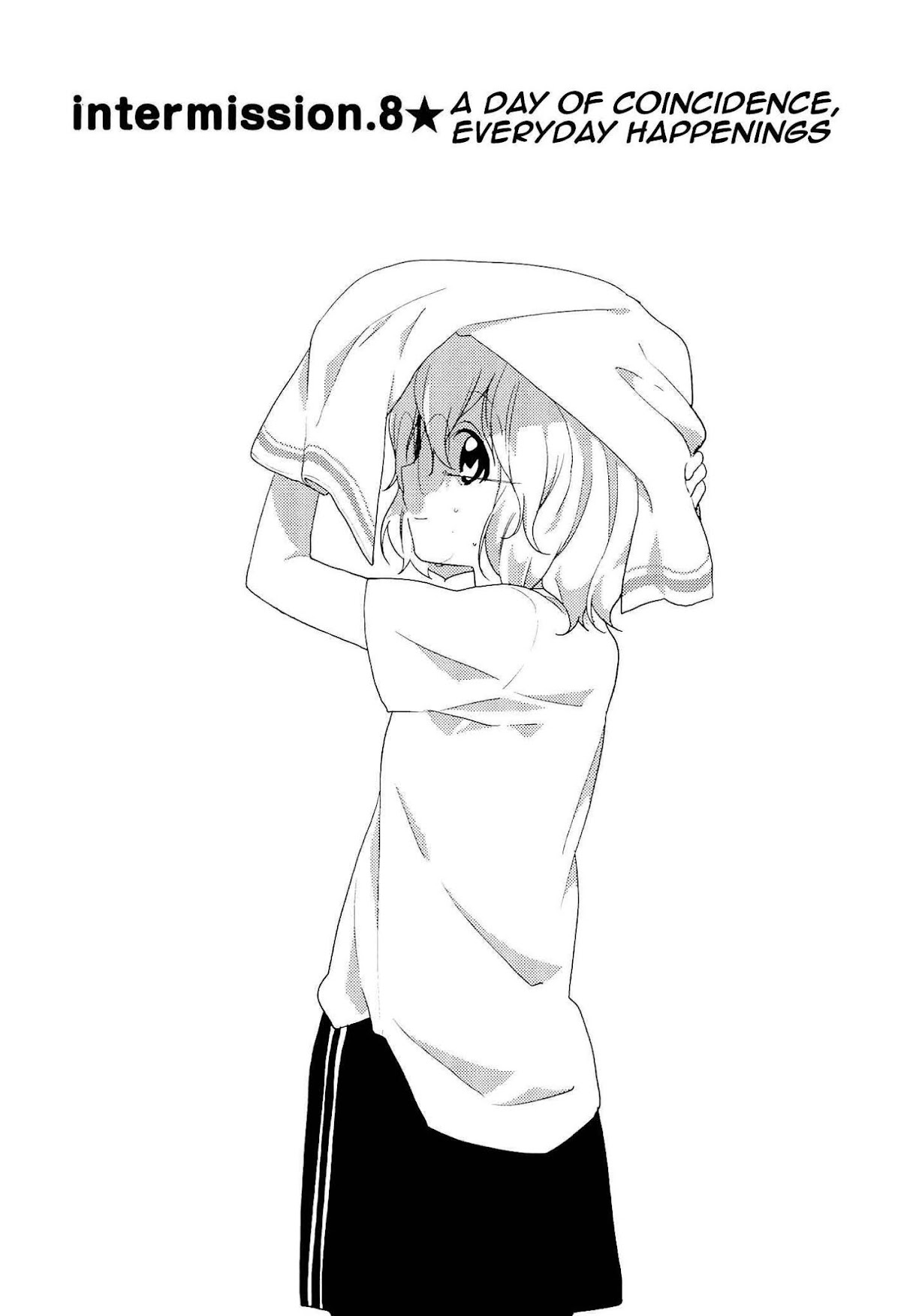 Yuru Yuri Chapter 52.17 page 1 - Chapter 52.17: Intermission 8 - A Day of Coincidence, Everyday Happening
