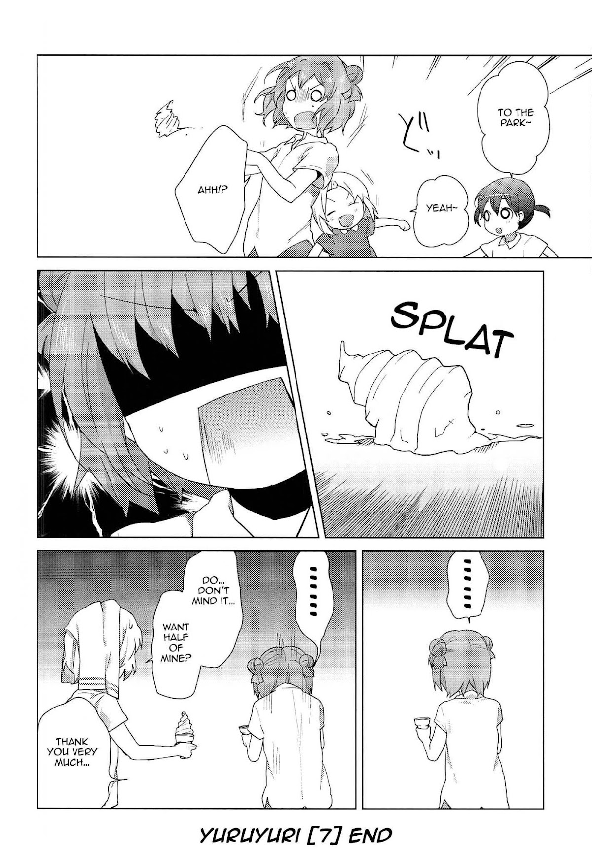 Yuru Yuri Chapter 52.17 page 12 - Chapter 52.17: Intermission 8 - A Day of Coincidence, Everyday Happening