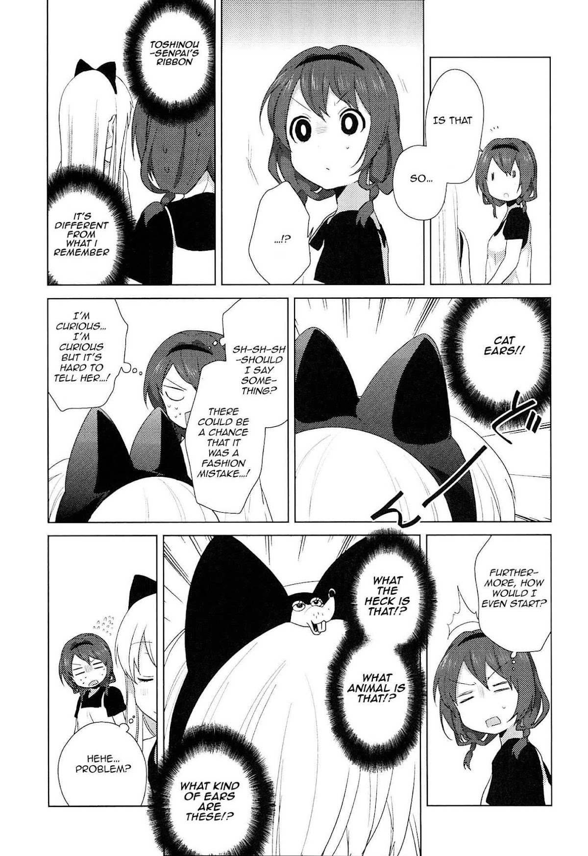 Yuru Yuri Chapter 52.17 page 7 - Chapter 52.17: Intermission 8 - A Day of Coincidence, Everyday Happening