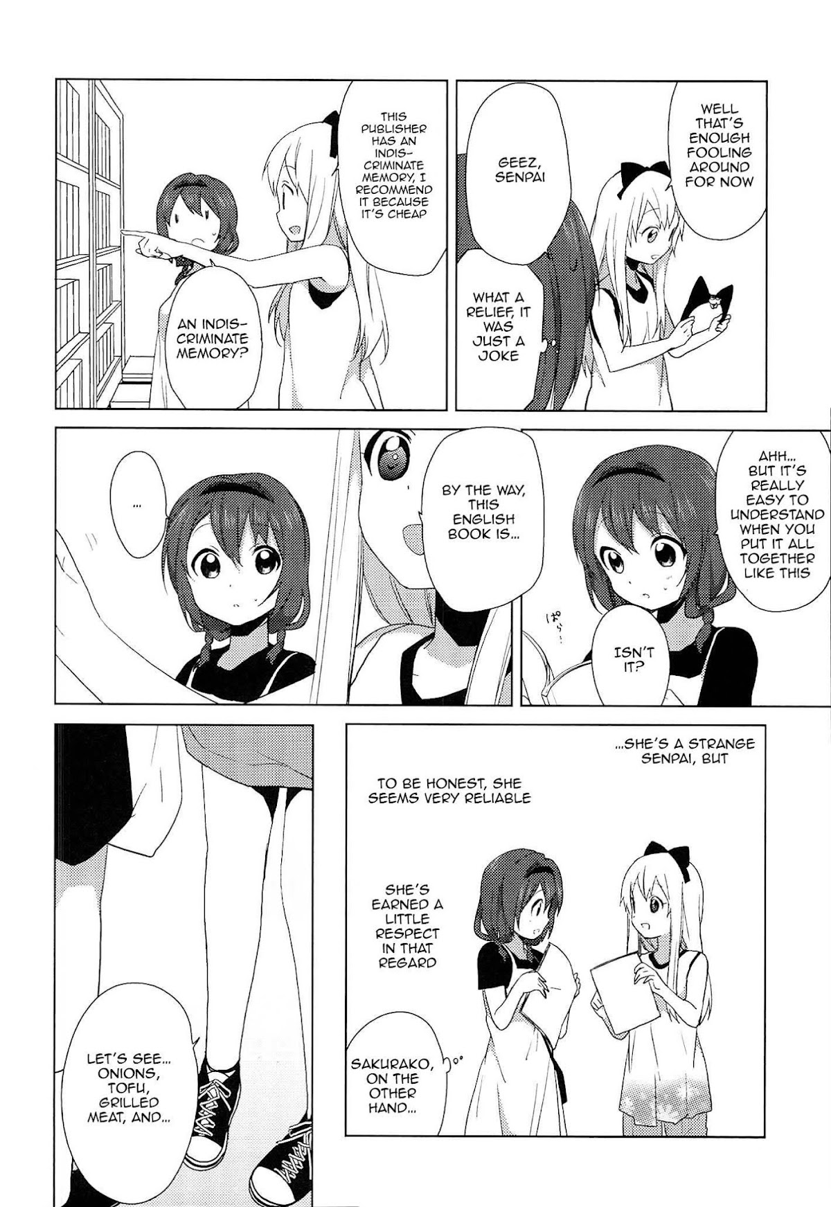 Yuru Yuri Chapter 52.17 page 8 - Chapter 52.17: Intermission 8 - A Day of Coincidence, Everyday Happening