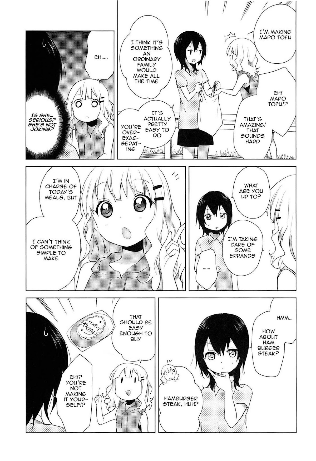 Yuru Yuri Chapter 52.17 page 9 - Chapter 52.17: Intermission 8 - A Day of Coincidence, Everyday Happening