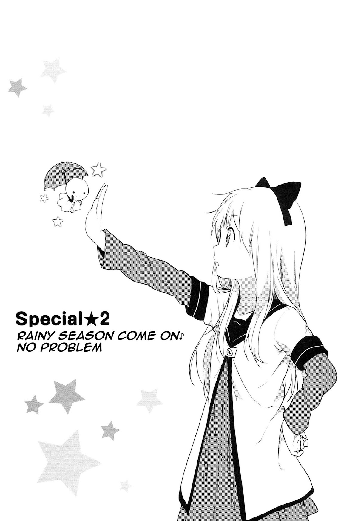 Yuru Yuri Chapter 52.2 page 1 - Chapter 52.2: Special 2 - Rainy Season Come On♪ No Problem