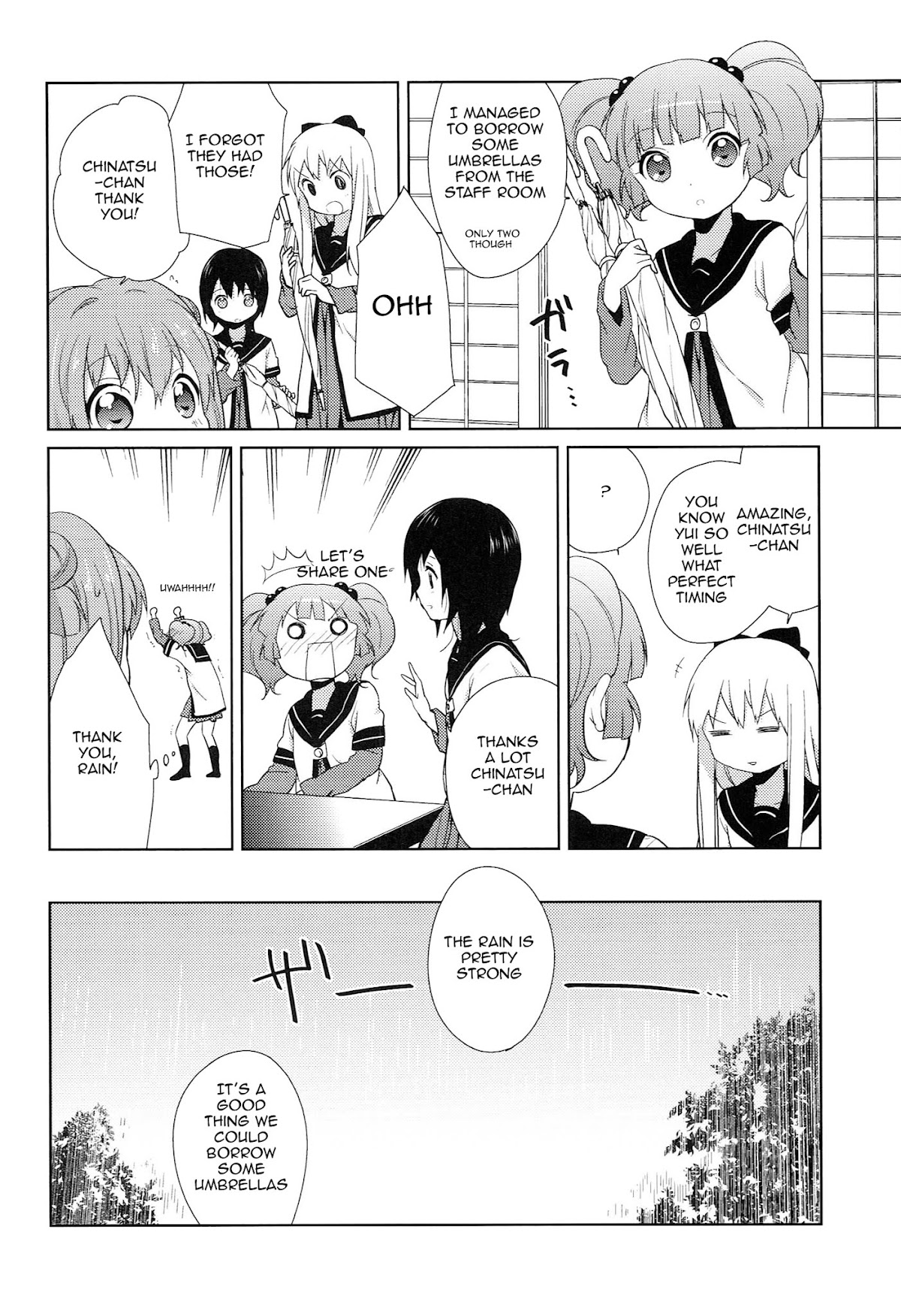 Yuru Yuri Chapter 52.2 page 10 - Chapter 52.2: Special 2 - Rainy Season Come On♪ No Problem