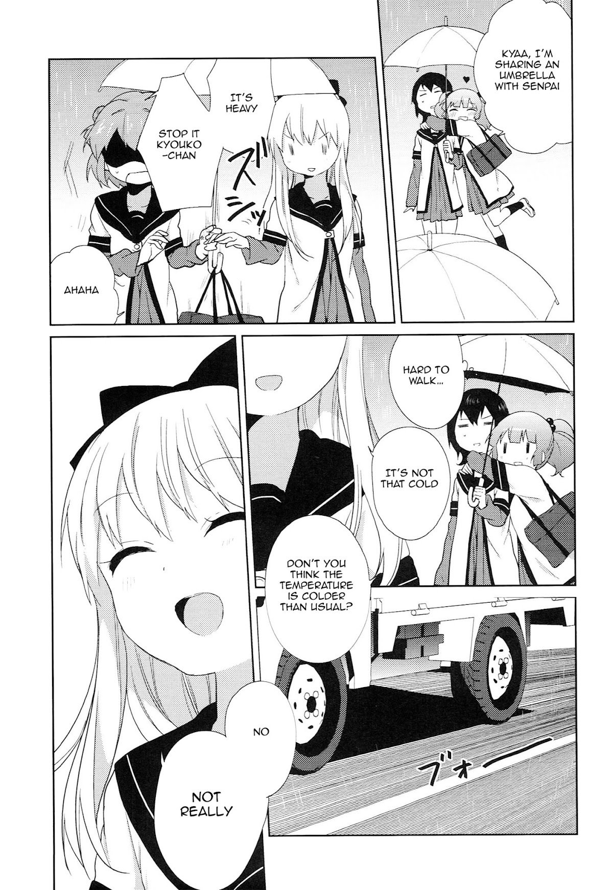 Yuru Yuri Chapter 52.2 page 11 - Chapter 52.2: Special 2 - Rainy Season Come On♪ No Problem