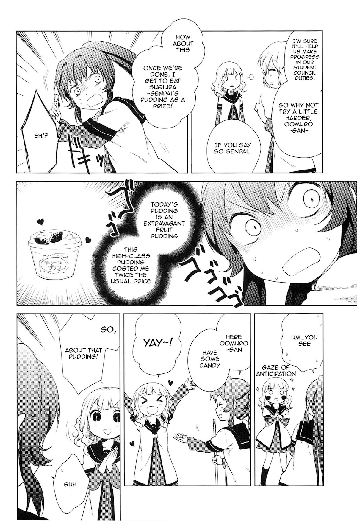 Yuru Yuri Chapter 52.3 page 8 - Chapter 52.3: Special 3 - Cleaning, Washing, Rage, And the Boss