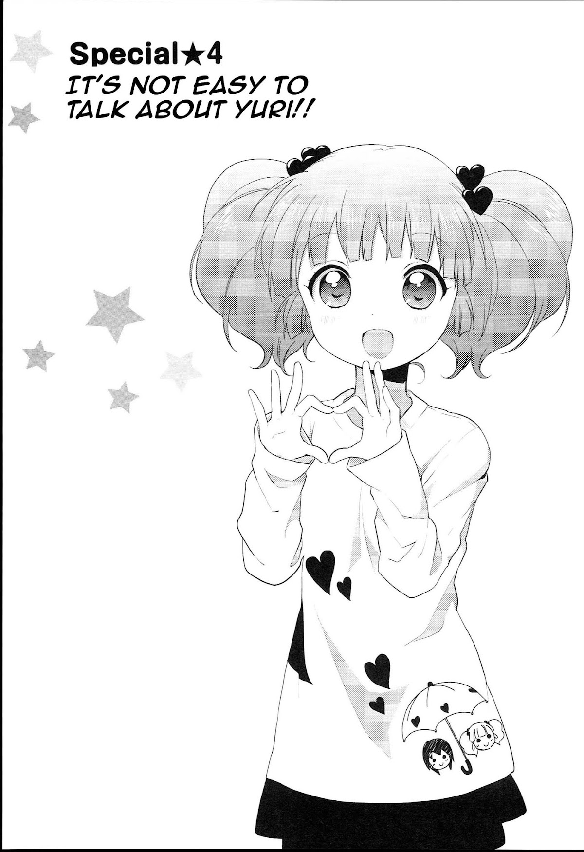 Yuru Yuri Chapter 52.4 page 1 - Chapter 52.4: Special 4 - It's Not Easy to Talk About Yuri!!