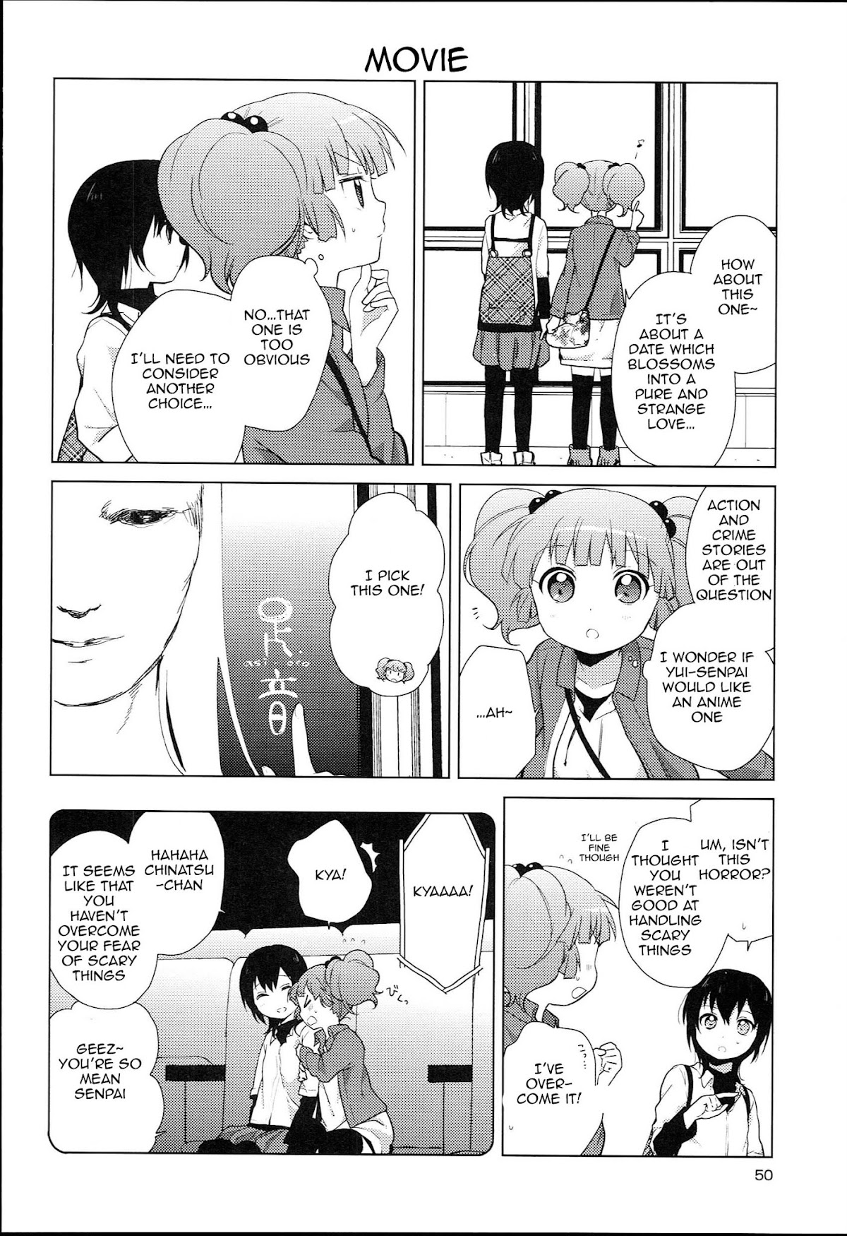 Yuru Yuri Chapter 52.4 page 4 - Chapter 52.4: Special 4 - It's Not Easy to Talk About Yuri!!