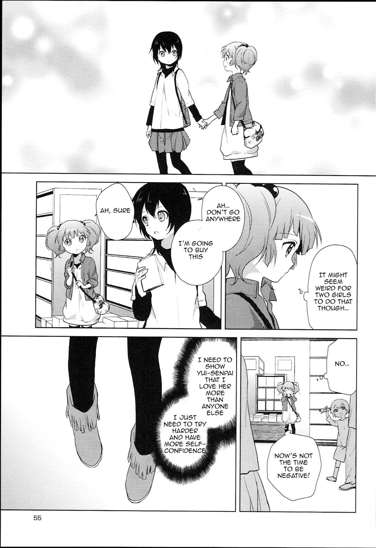 Yuru Yuri Chapter 52.4 page 9 - Chapter 52.4: Special 4 - It's Not Easy to Talk About Yuri!!