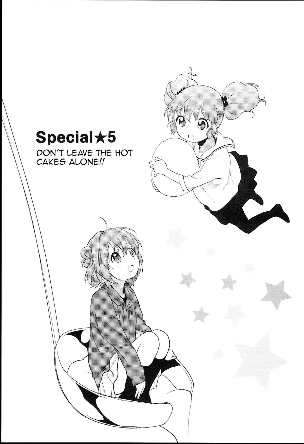 Yuru Yuri Chapter 52.5 page 1 - Chapter 52.5: Special 5 - Don't Leave the Hot Cakes Alone!!