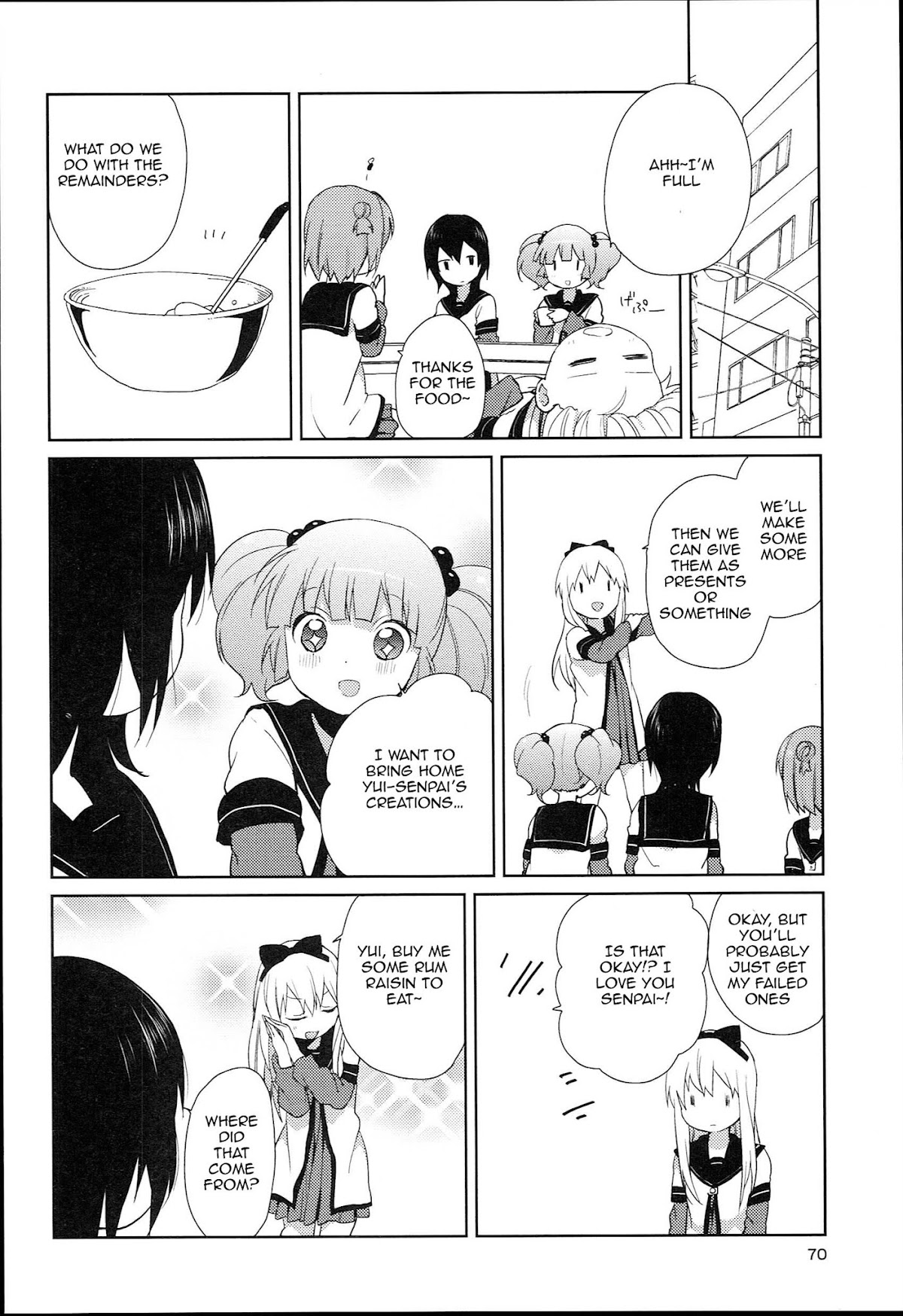 Yuru Yuri Chapter 52.5 page 10 - Chapter 52.5: Special 5 - Don't Leave the Hot Cakes Alone!!