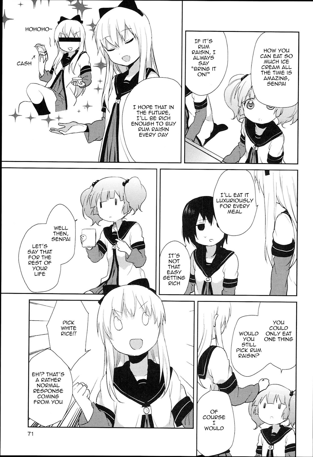 Yuru Yuri Chapter 52.5 page 11 - Chapter 52.5: Special 5 - Don't Leave the Hot Cakes Alone!!