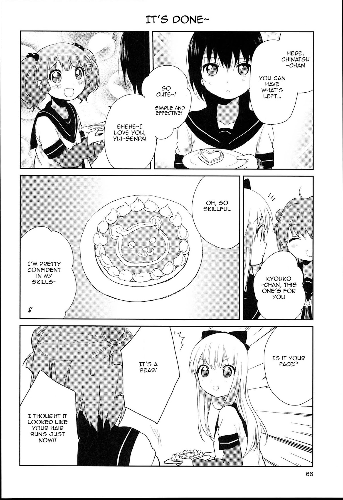 Yuru Yuri Chapter 52.5 page 6 - Chapter 52.5: Special 5 - Don't Leave the Hot Cakes Alone!!