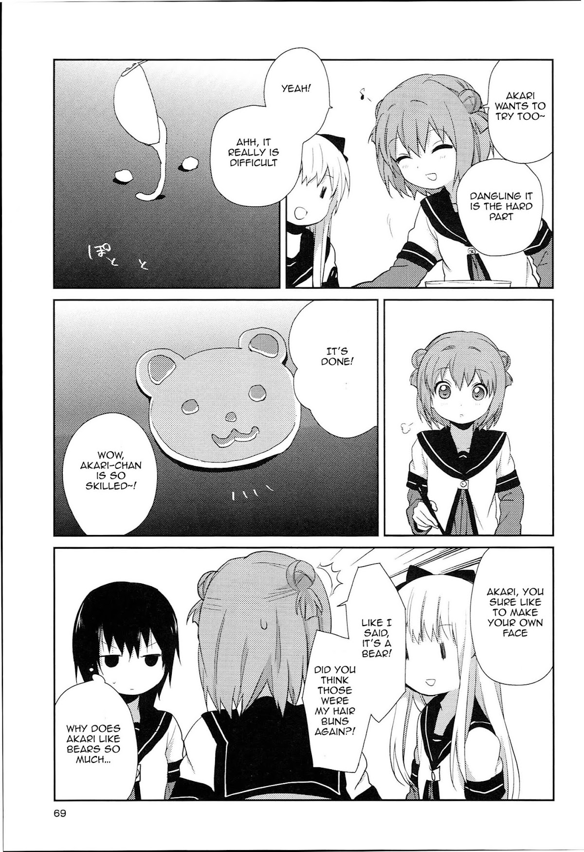 Yuru Yuri Chapter 52.5 page 9 - Chapter 52.5: Special 5 - Don't Leave the Hot Cakes Alone!!
