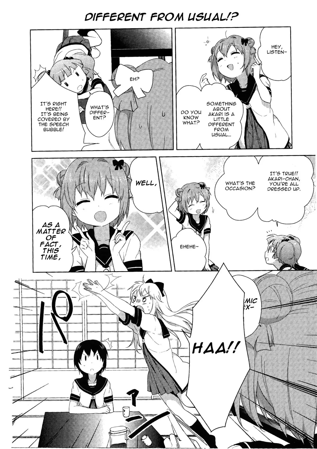 Yuru Yuri Chapter 52.9 page 10 - Chapter 52.9: Special 9