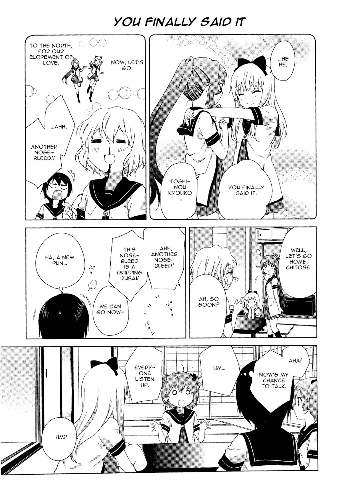 Yuru Yuri Chapter 52.9 page 15 - Chapter 52.9: Special 9