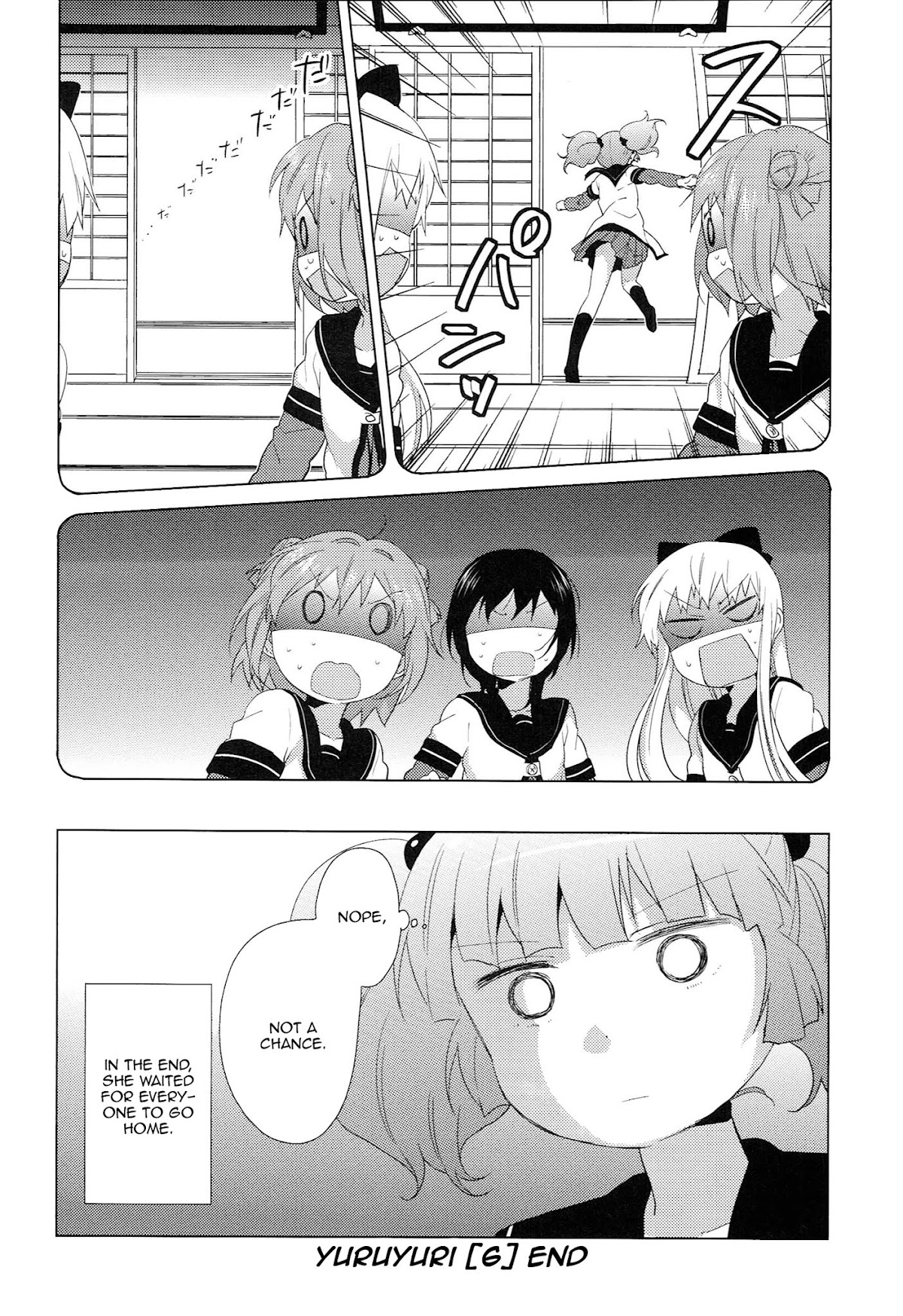 Yuru Yuri Chapter 52 page 12 - Chapter 52: Shocked in the Dark!