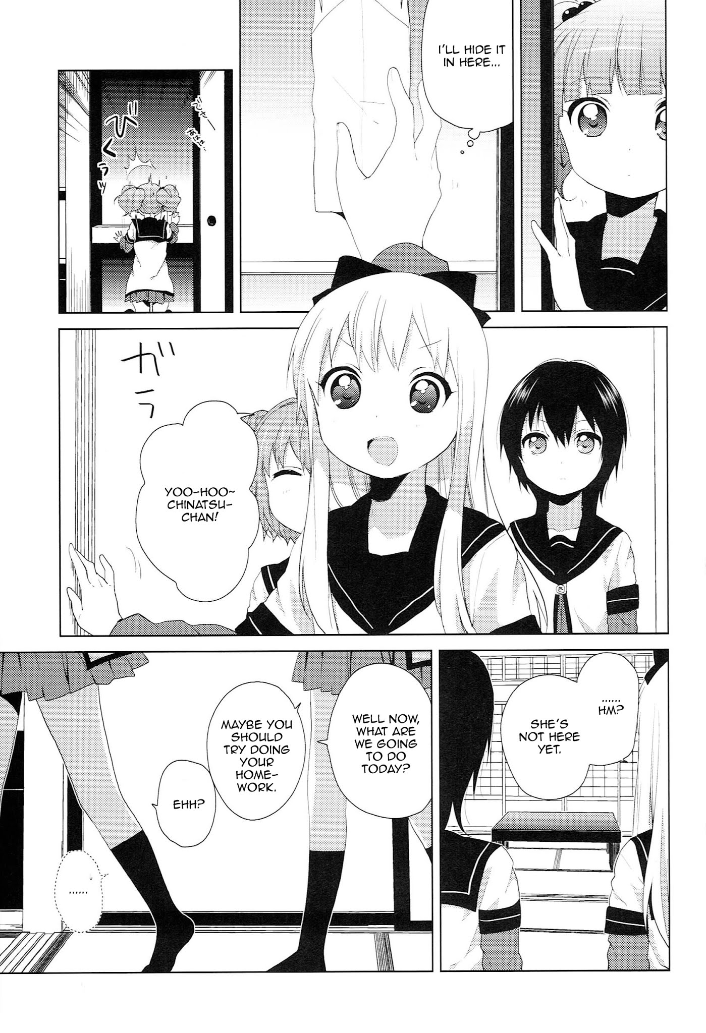 Yuru Yuri Chapter 52 page 3 - Chapter 52: Shocked in the Dark!