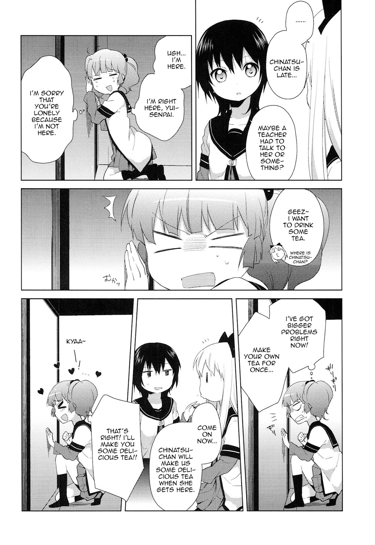 Yuru Yuri Chapter 52 page 6 - Chapter 52: Shocked in the Dark!