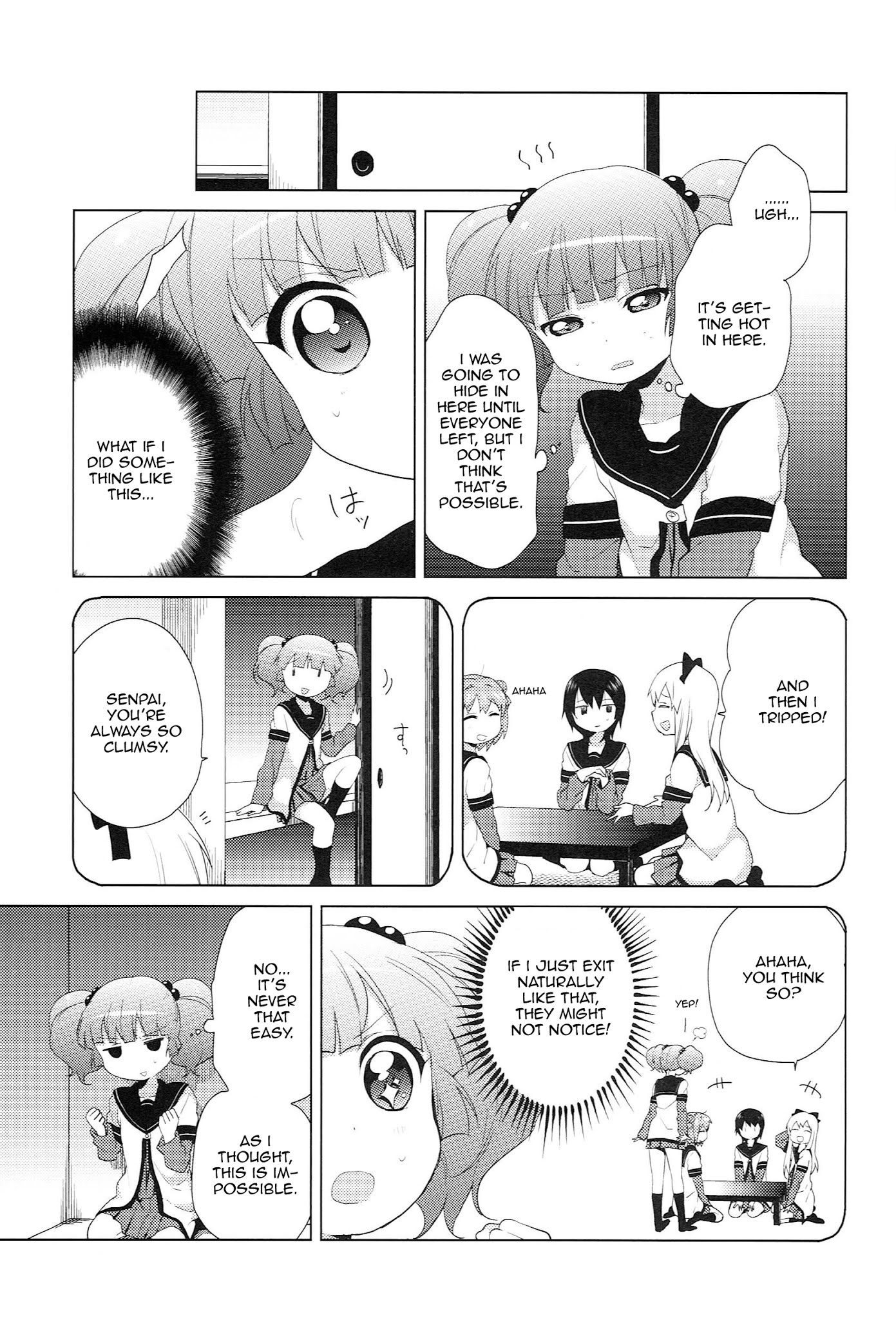 Yuru Yuri Chapter 52 page 7 - Chapter 52: Shocked in the Dark!