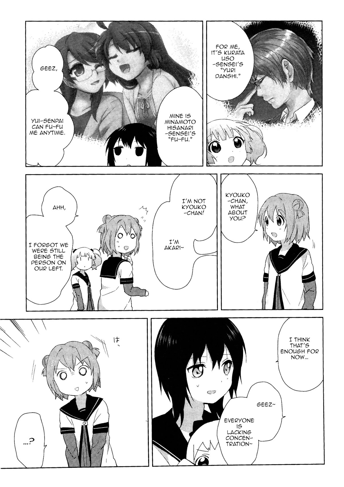 Yuru Yuri Chapter 53 page 11 - Chapter 53: Product Placement, as They Call It.