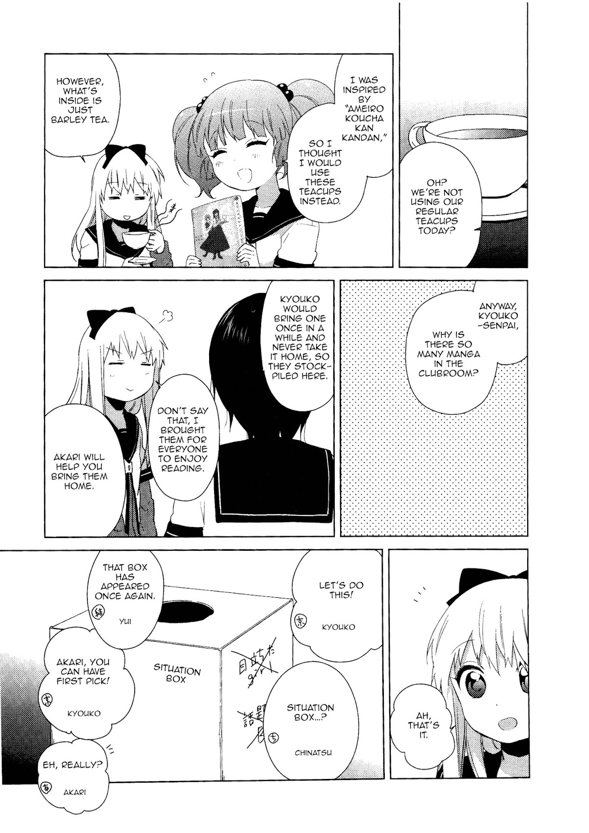 Yuru Yuri Chapter 53 page 3 - Chapter 53: Product Placement, as They Call It.