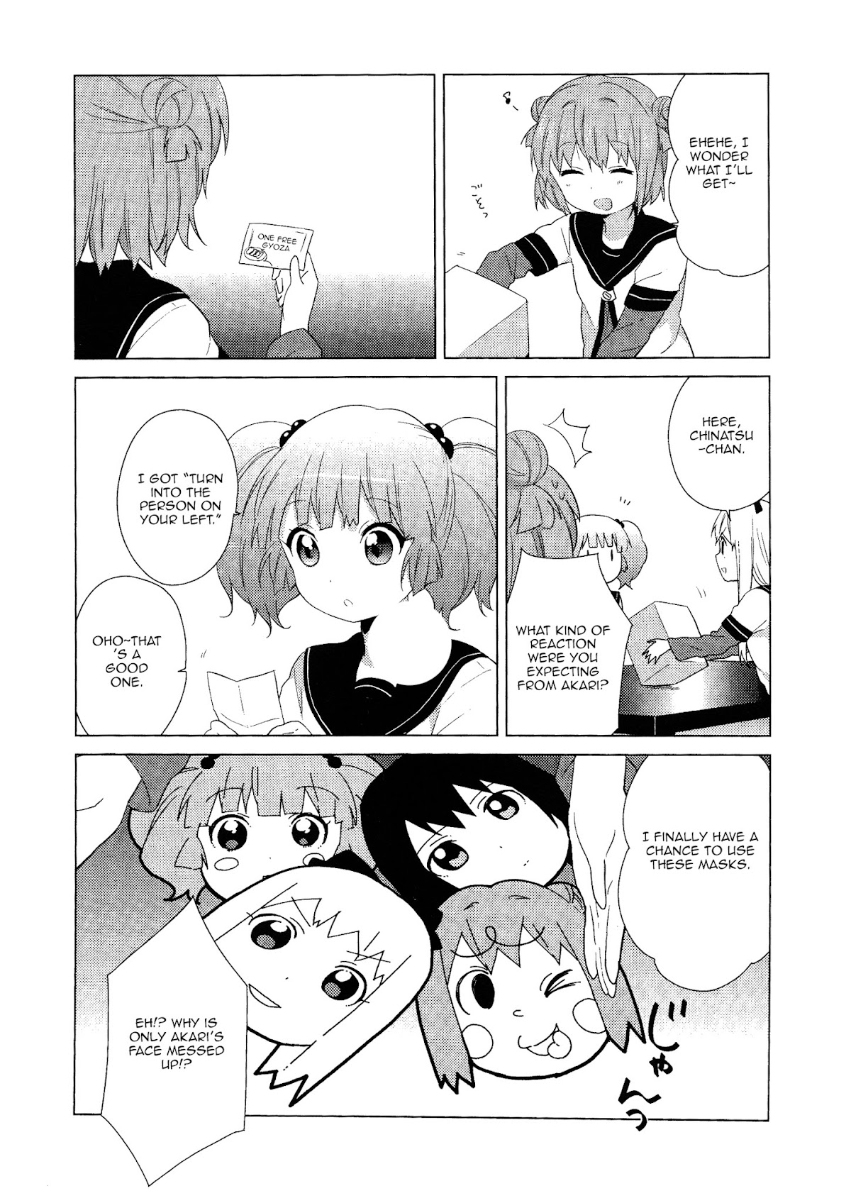 Yuru Yuri Chapter 53 page 4 - Chapter 53: Product Placement, as They Call It.