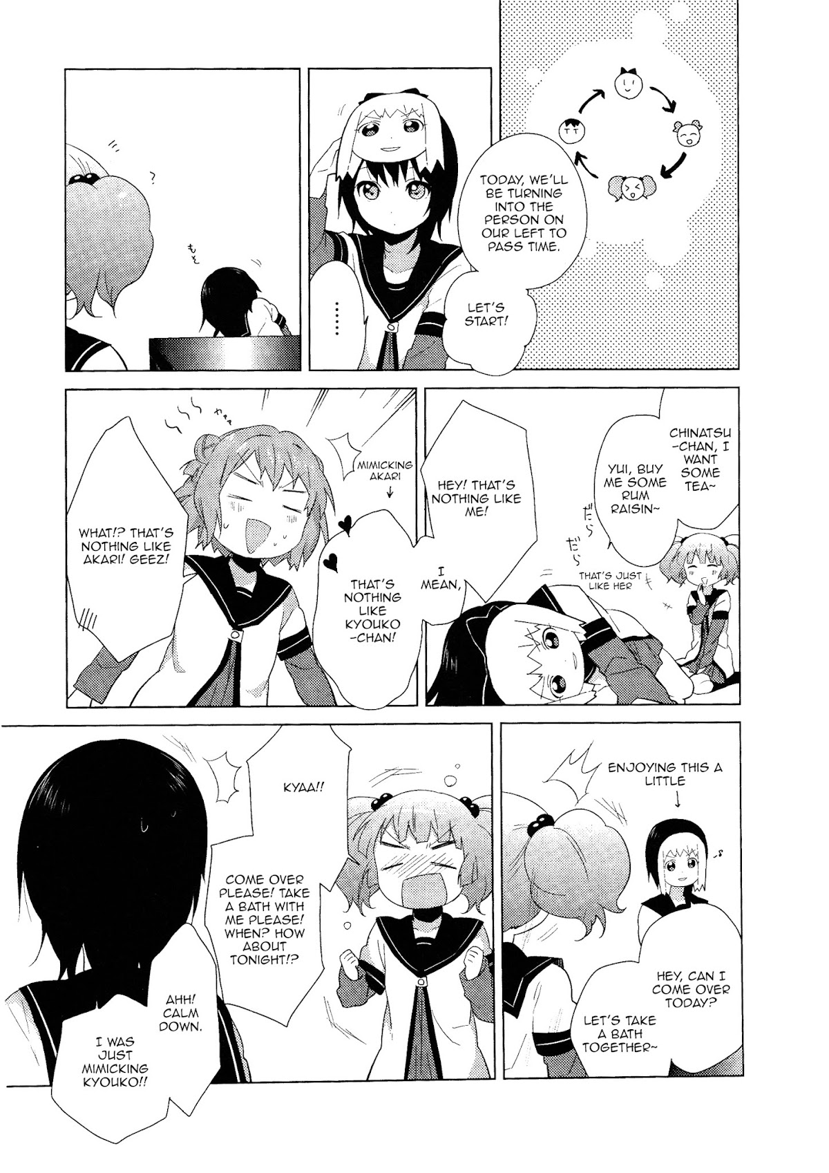 Yuru Yuri Chapter 53 page 5 - Chapter 53: Product Placement, as They Call It.
