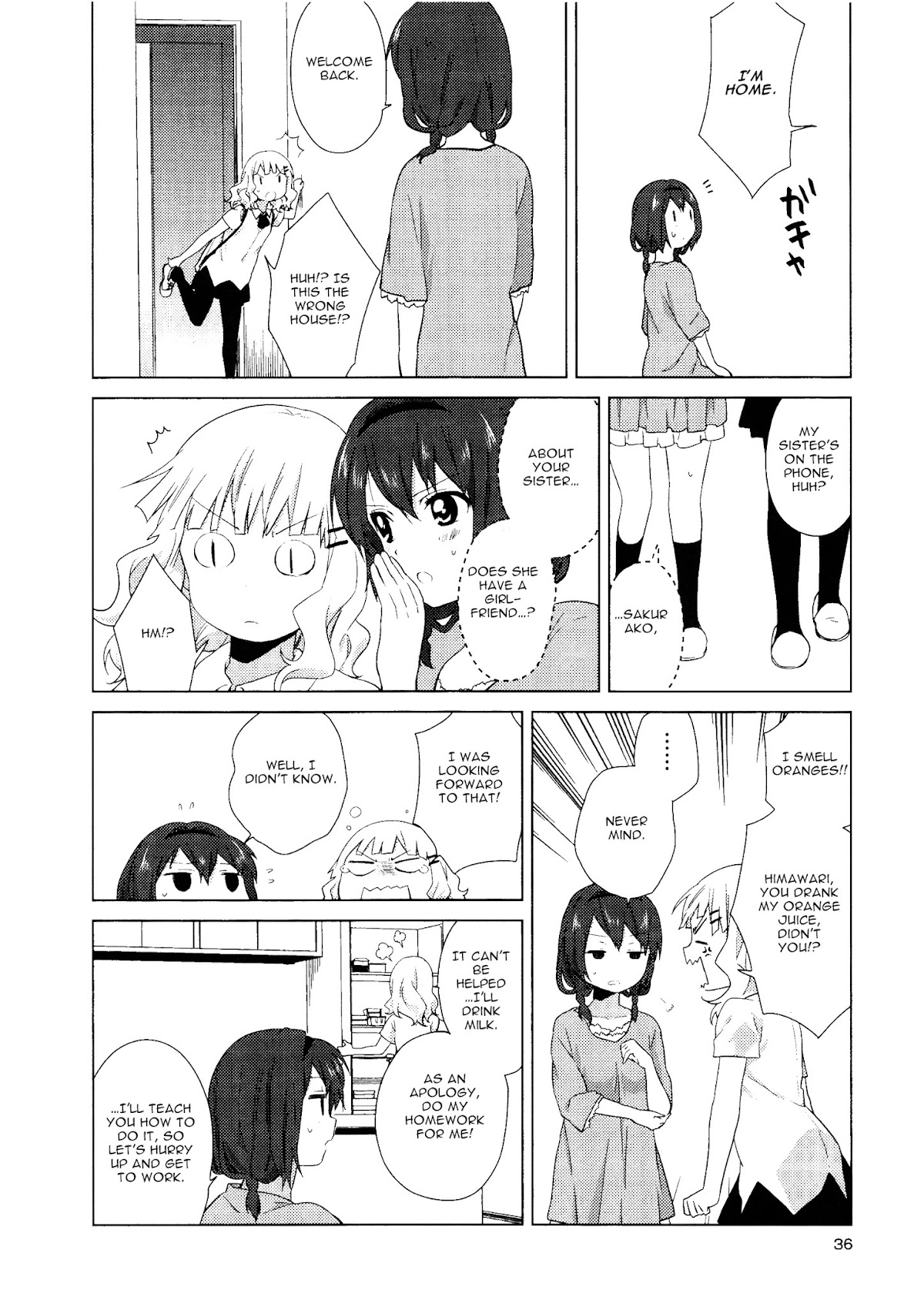 Yuru Yuri Chapter 54 page 4 - Chapter 54: It's Already Done