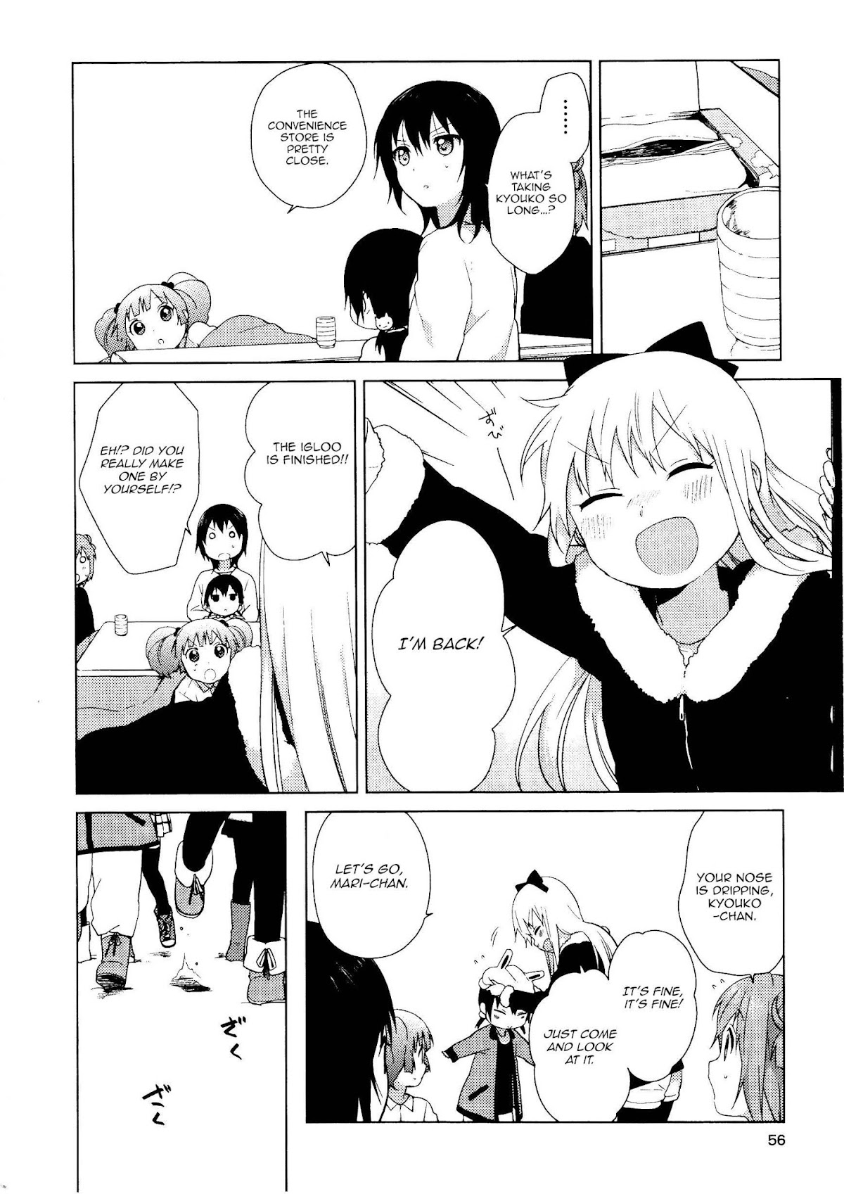 Yuru Yuri Chapter 55 page 10 - Chapter 55: Emergency Igloo