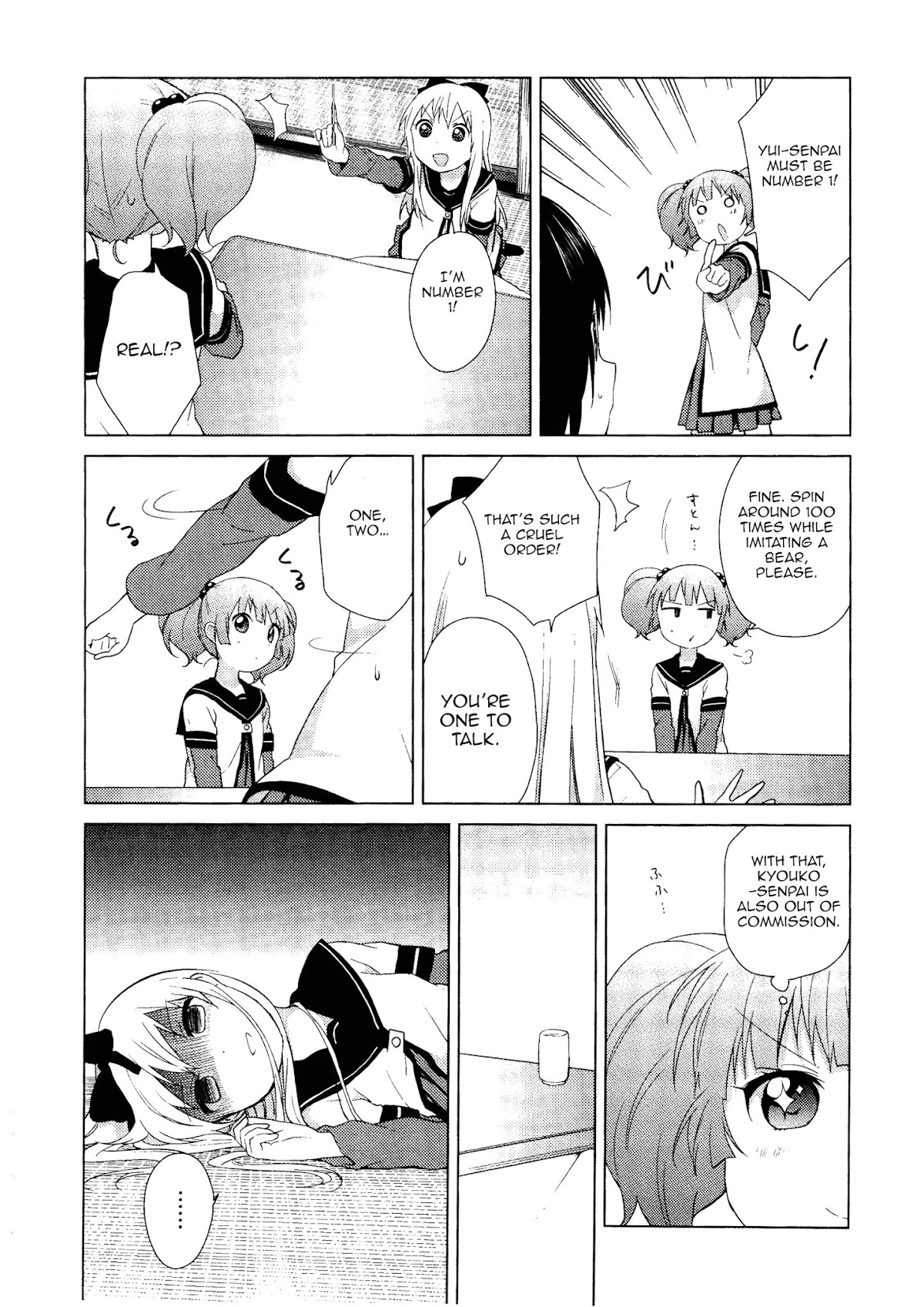 Yuru Yuri Chapter 56 page 10 - Chapter 56: Queen Game!!