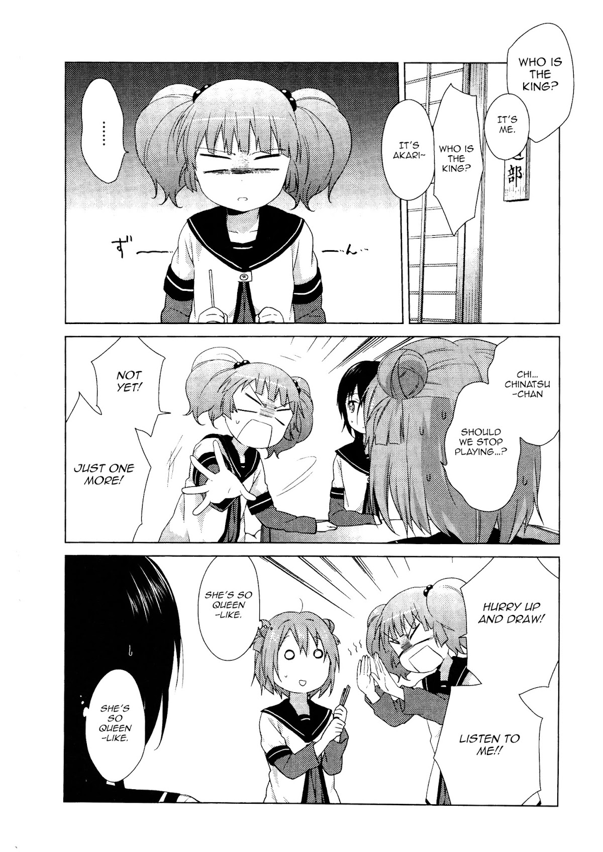 Yuru Yuri Chapter 56 page 12 - Chapter 56: Queen Game!!