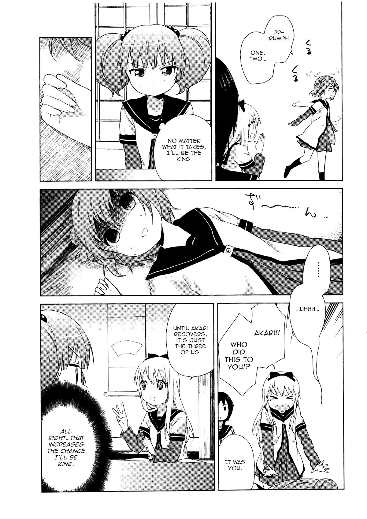 Yuru Yuri Chapter 56 page 7 - Chapter 56: Queen Game!!