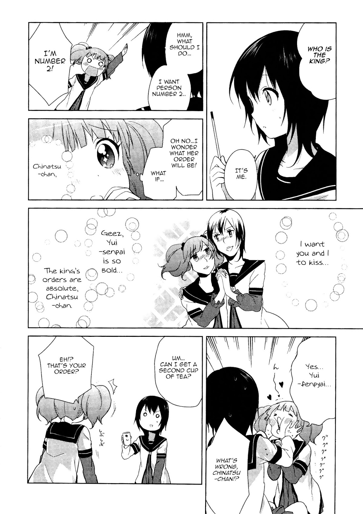 Yuru Yuri Chapter 56 page 8 - Chapter 56: Queen Game!!