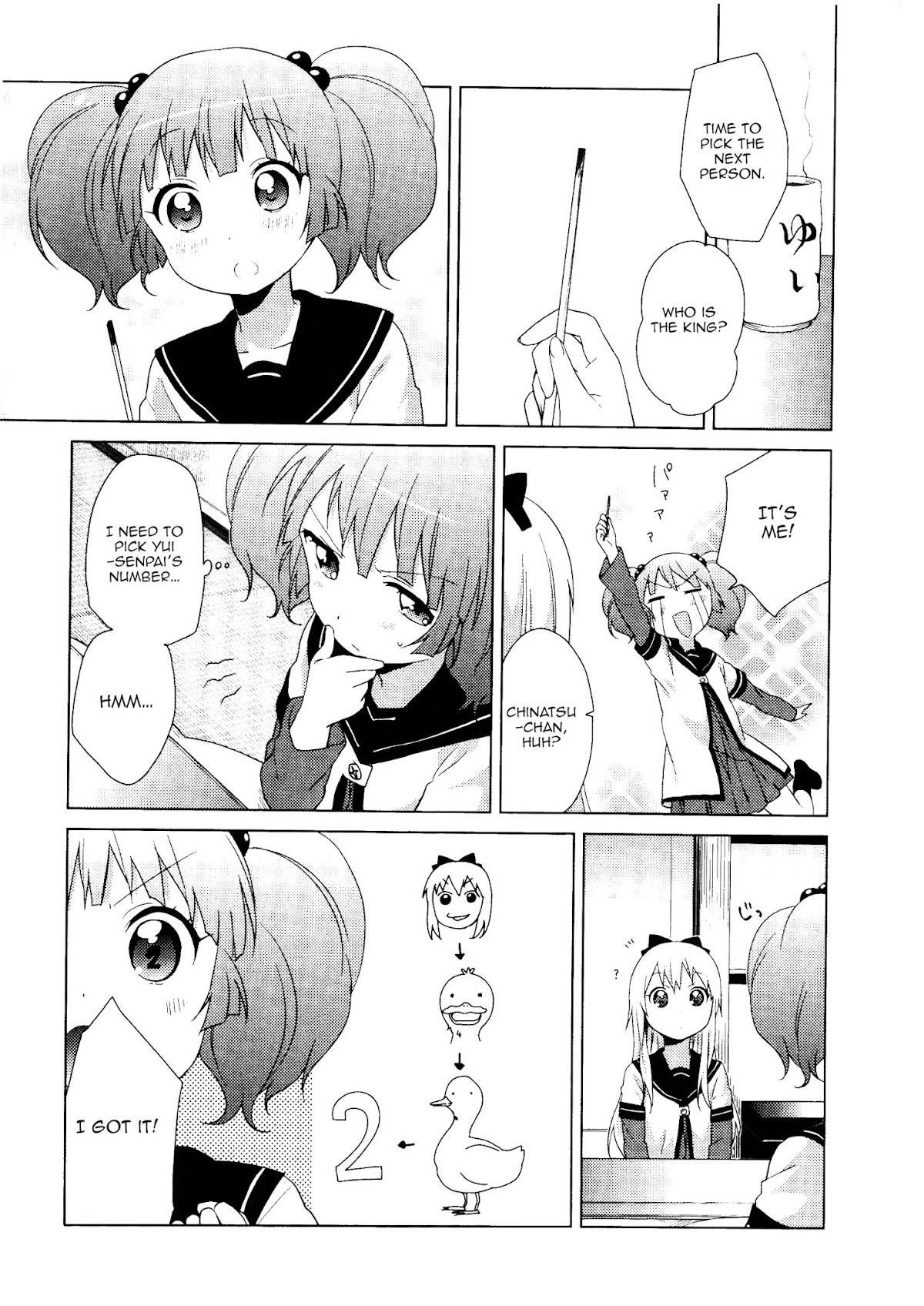 Yuru Yuri Chapter 56 page 9 - Chapter 56: Queen Game!!