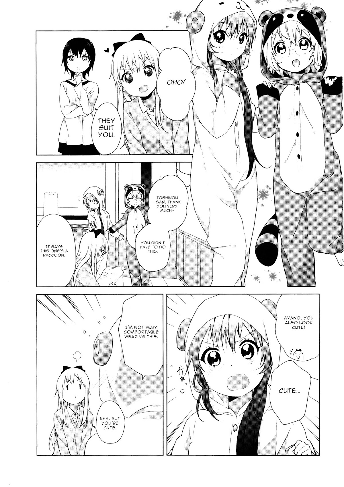 Yuru Yuri Chapter 57 page 2 - Chapter 57: Pajama Party 14 Year Old Edition