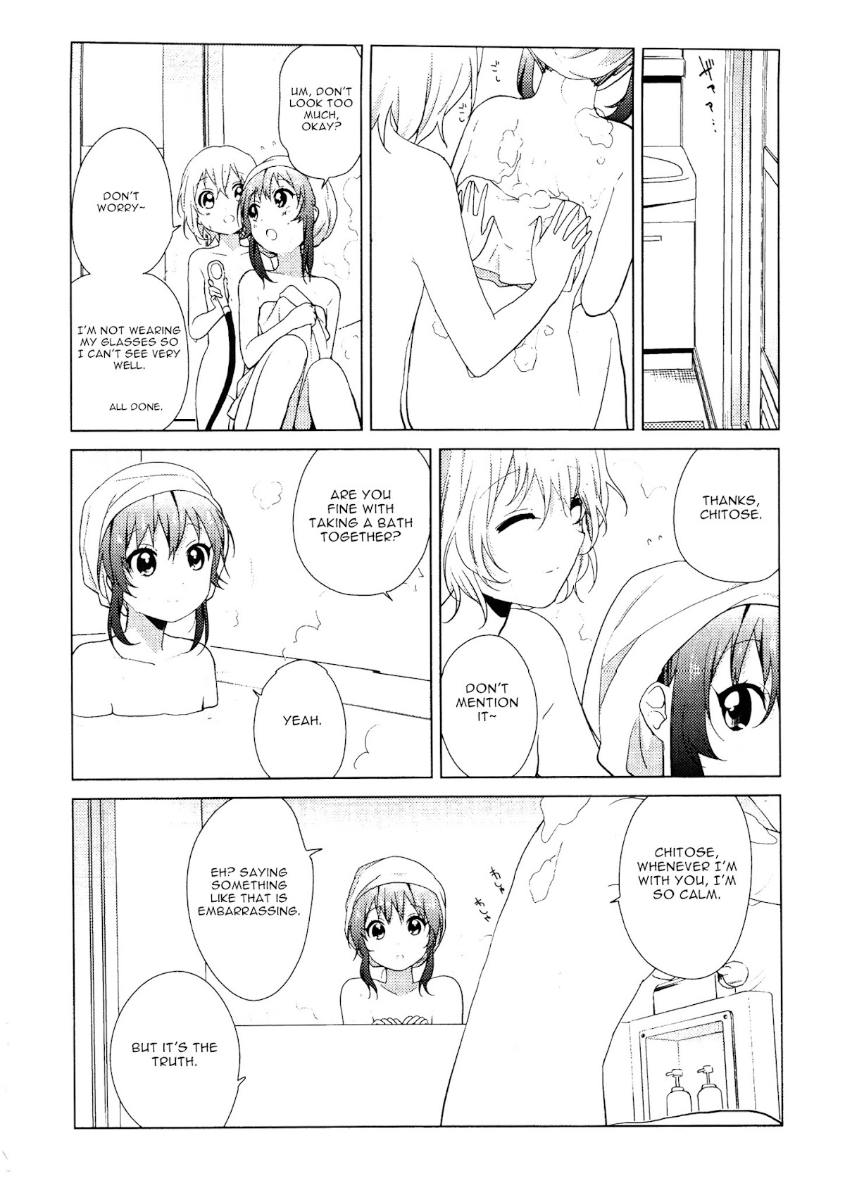Yuru Yuri Chapter 57 page 6 - Chapter 57: Pajama Party 14 Year Old Edition
