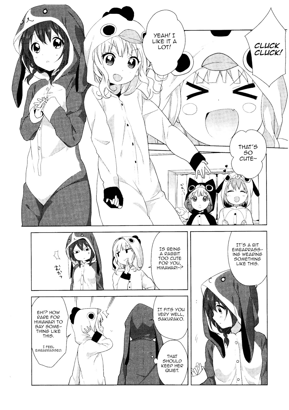 Yuru Yuri Chapter 58 page 2 - Chapter 58: Pajama Party 13 Year Old Edition