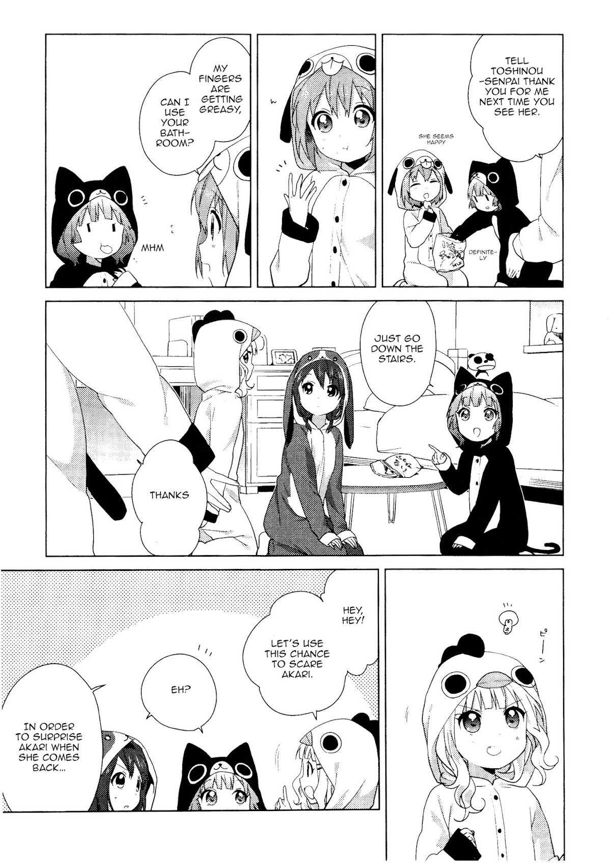 Yuru Yuri Chapter 58 page 3 - Chapter 58: Pajama Party 13 Year Old Edition
