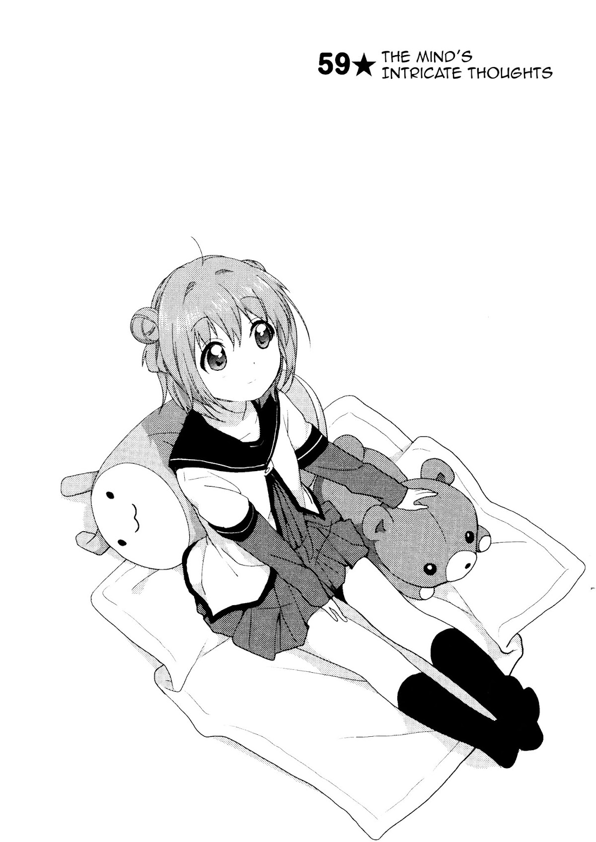 Yuru Yuri Chapter 59 page 1 - Chapter 59: The Mind's Intricate Thoughts