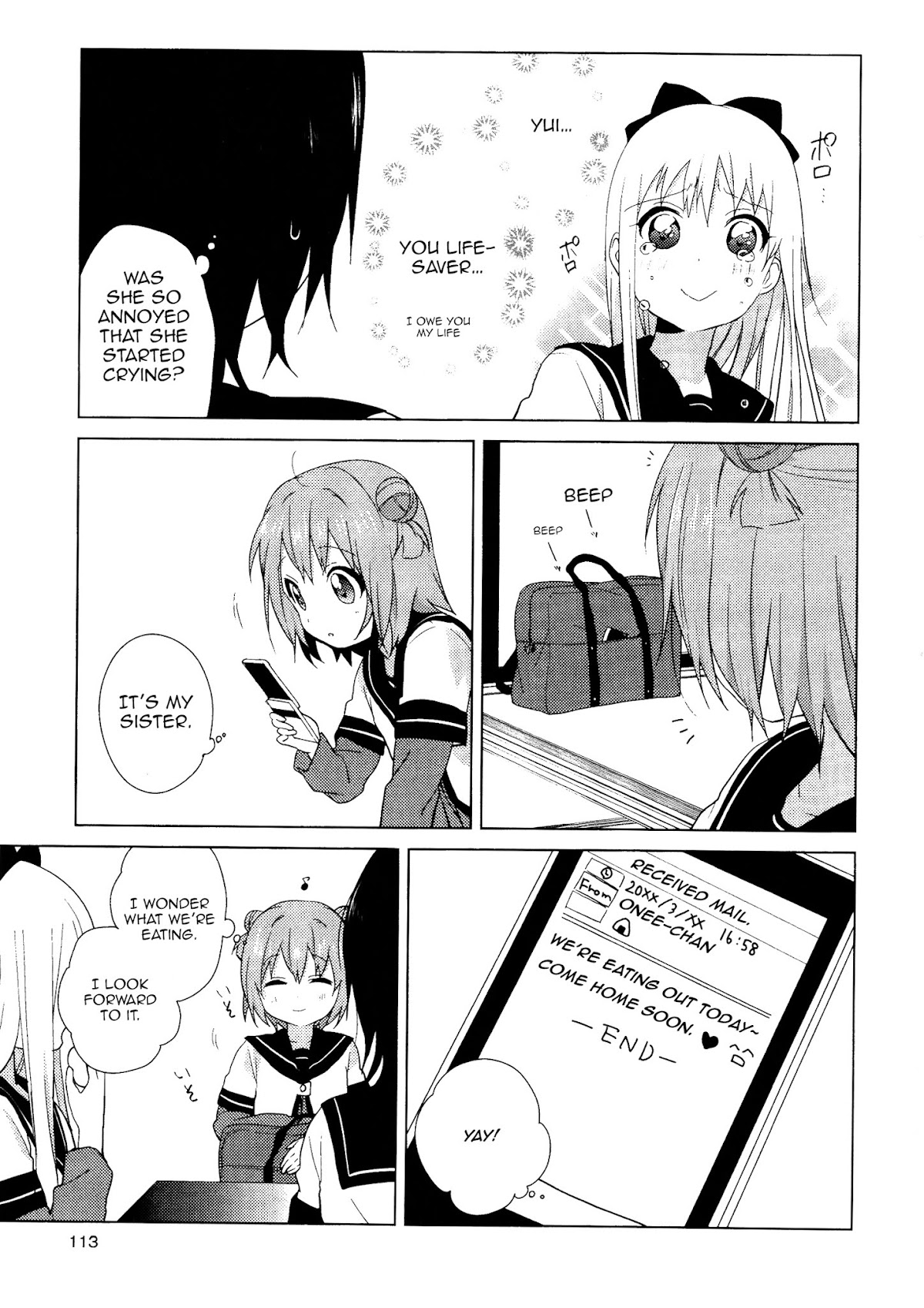 Yuru Yuri Chapter 59 page 11 - Chapter 59: The Mind's Intricate Thoughts