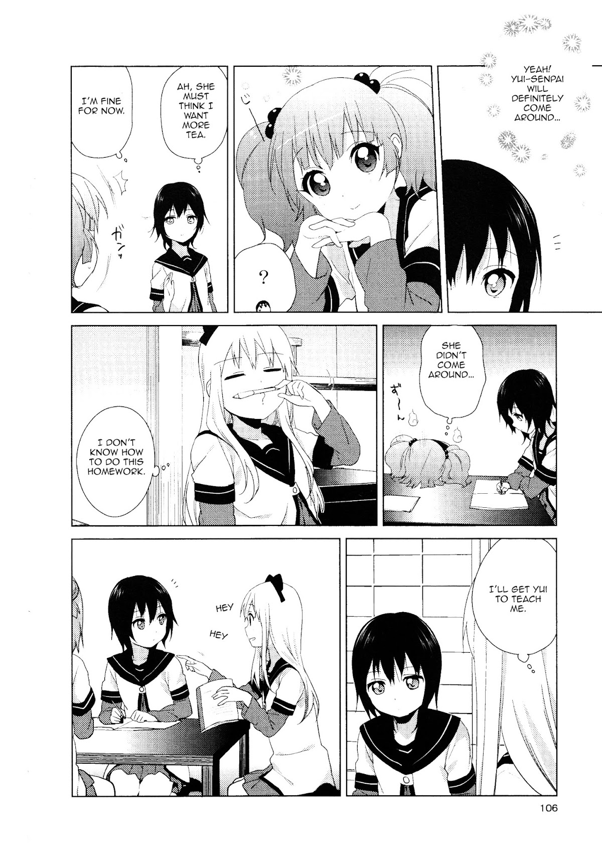 Yuru Yuri Chapter 59 page 4 - Chapter 59: The Mind's Intricate Thoughts