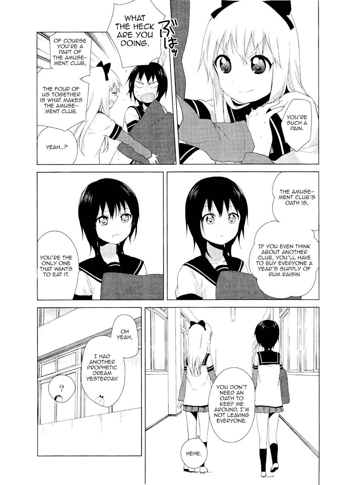 Yuru Yuri Chapter 60 page 11 - Chapter 60: Our Amusement Club