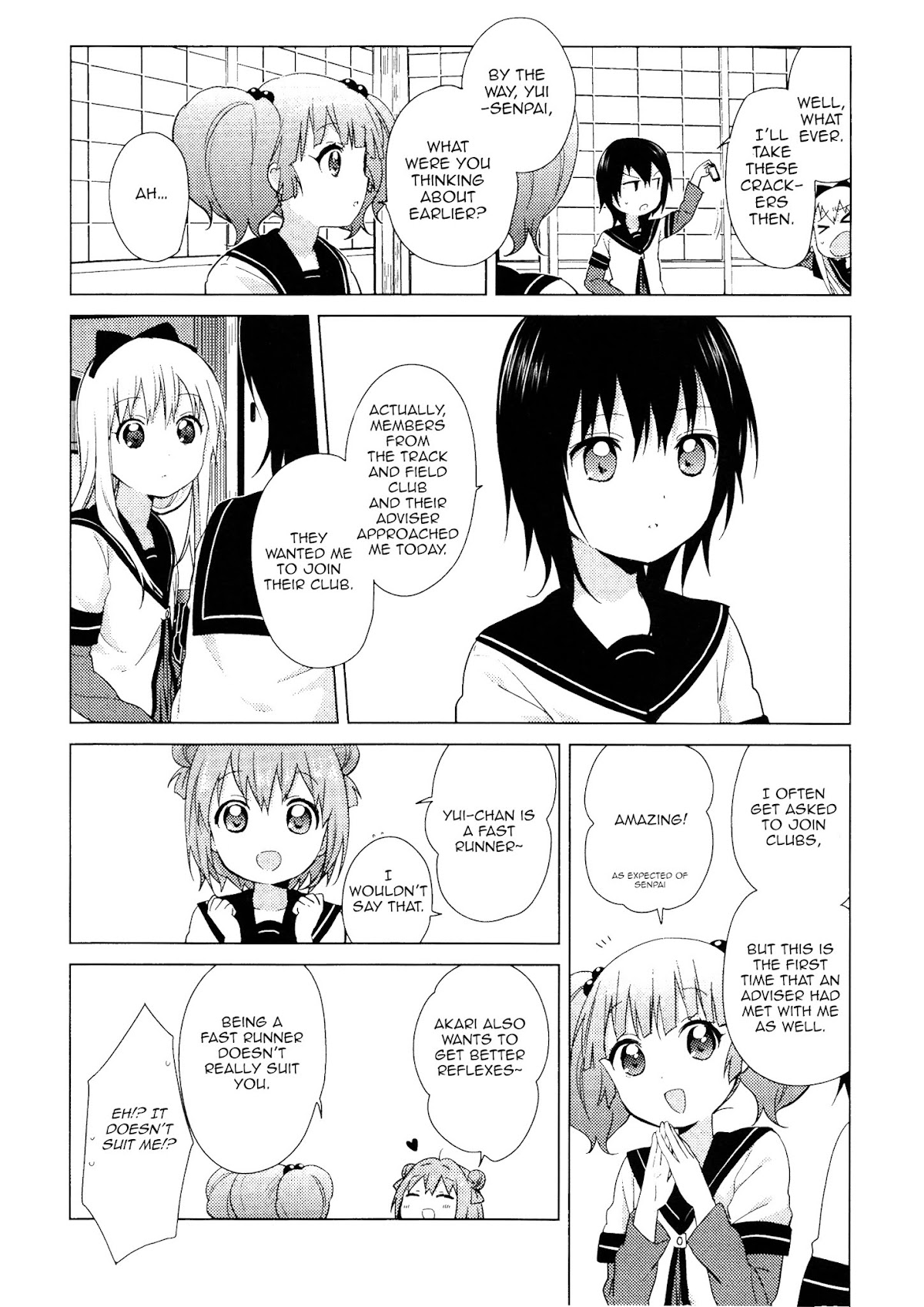 Yuru Yuri Chapter 60 page 4 - Chapter 60: Our Amusement Club