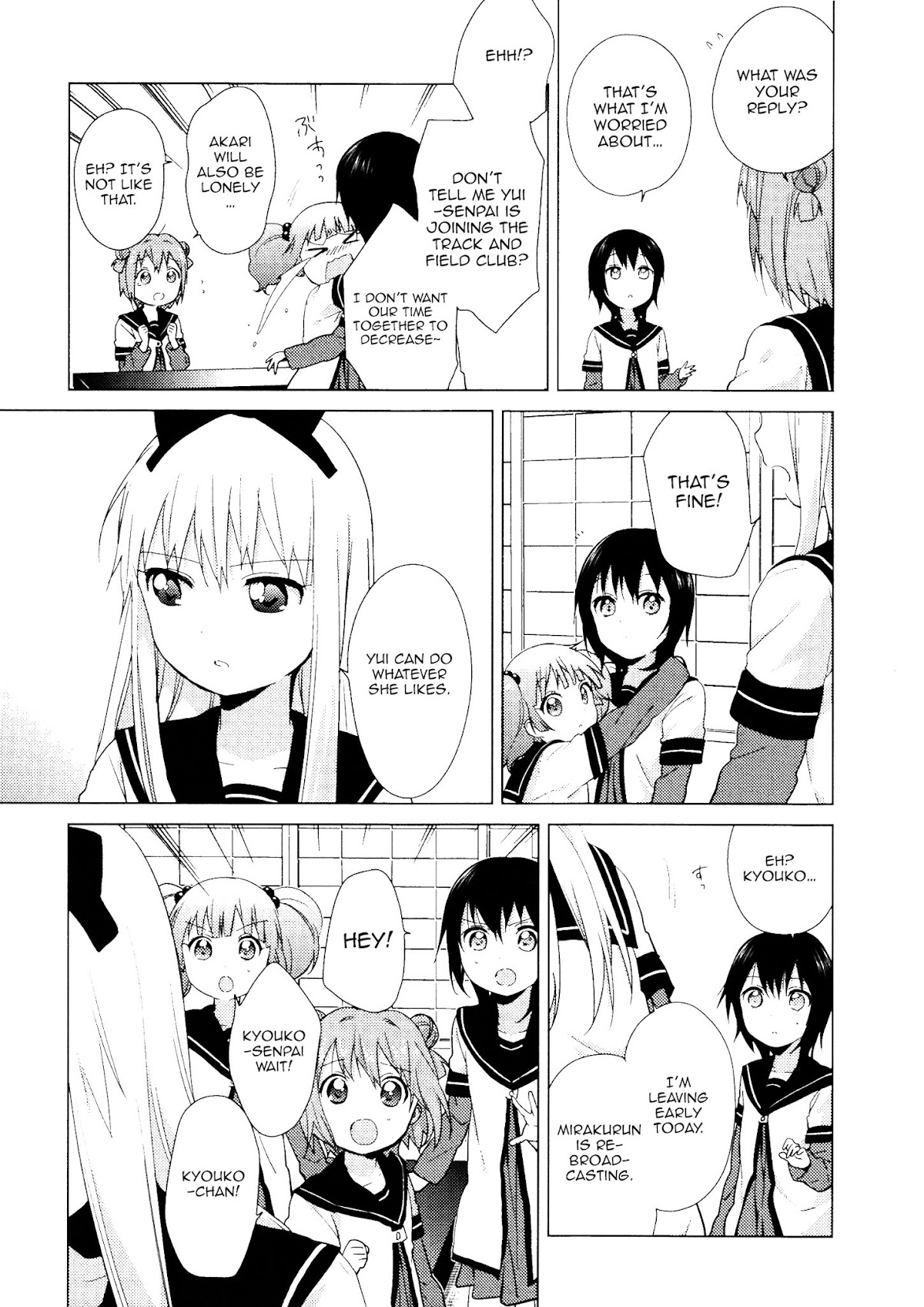 Yuru Yuri Chapter 60 page 5 - Chapter 60: Our Amusement Club