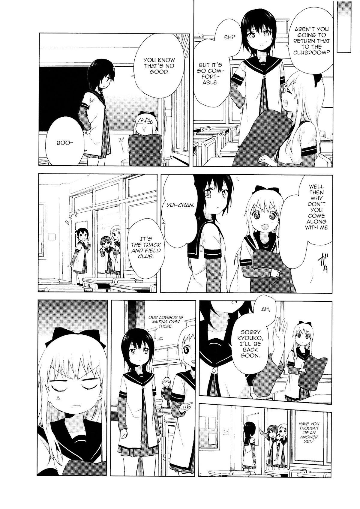 Yuru Yuri Chapter 60 page 7 - Chapter 60: Our Amusement Club